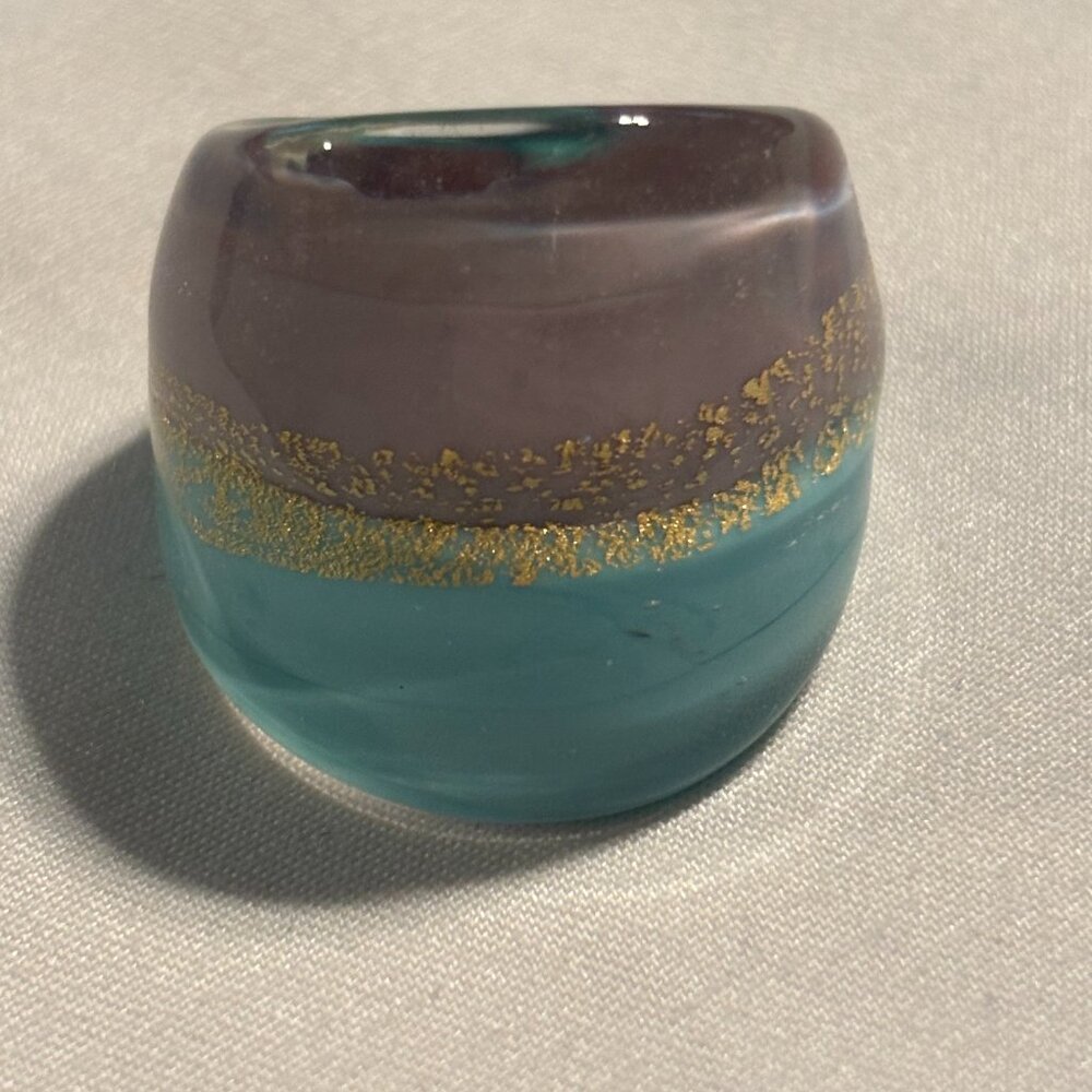 Murano Glass Ring - 5.5